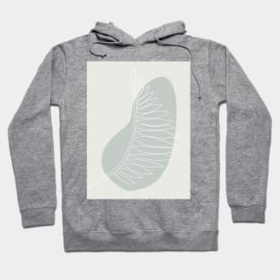 Minimalist botanical Hoodie